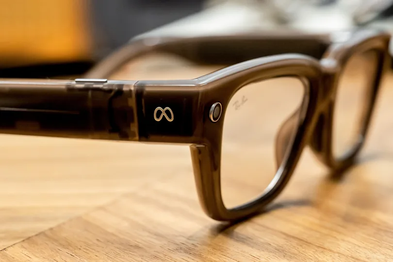 Meta Ray-Ban Display智能眼鏡攝影師 David Paul Morris/ 彭博